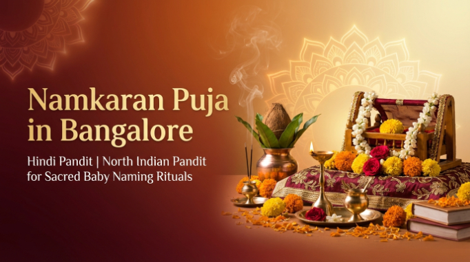 Traditional Namkaran Puja with Hindi pandit in Bangalore