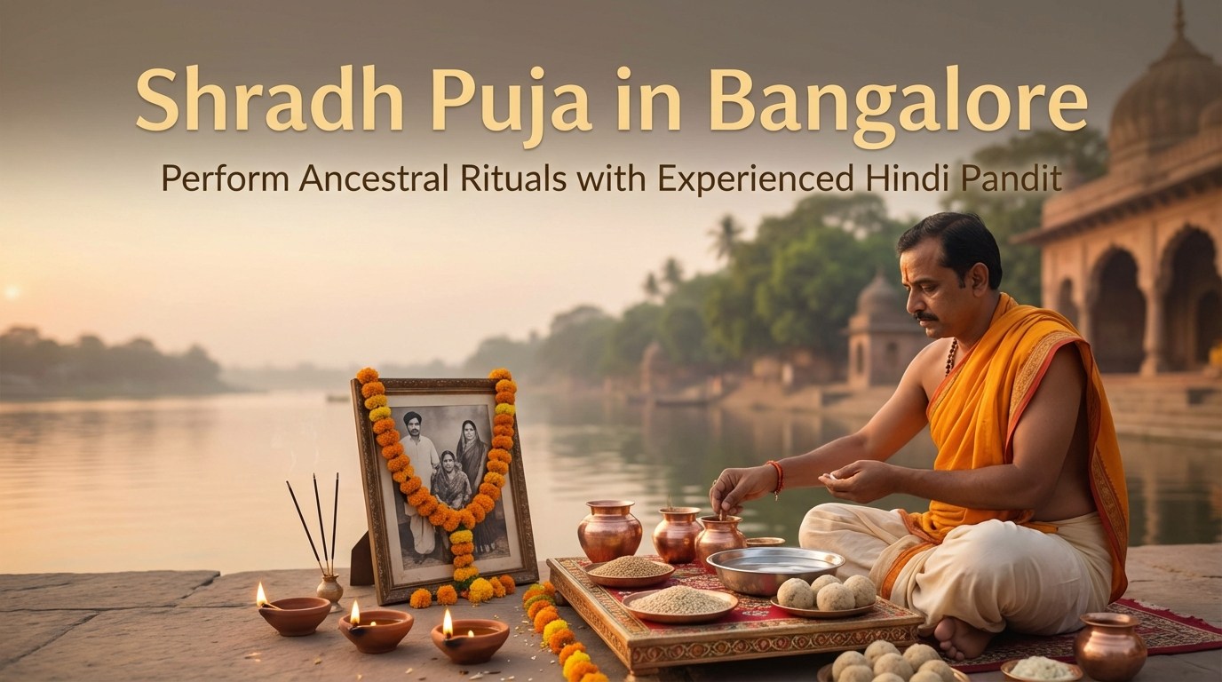 Shradh Puja Bangalore ceremony for ancestral remembrance
